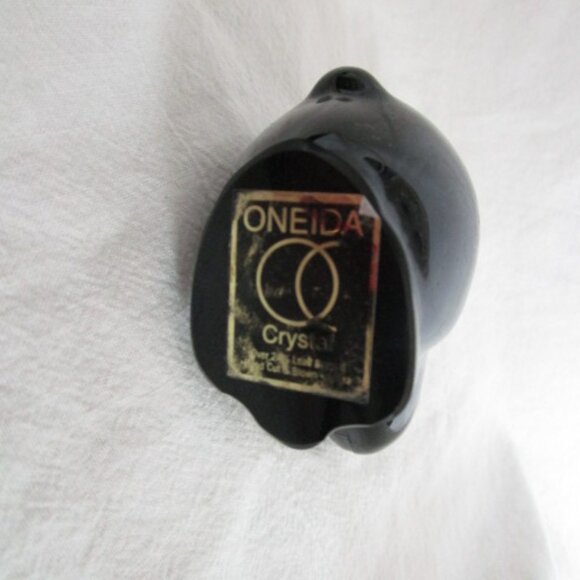 ONEIDA BLACK CRYSTAL SMALL BUNNY - Picture 4 of 5